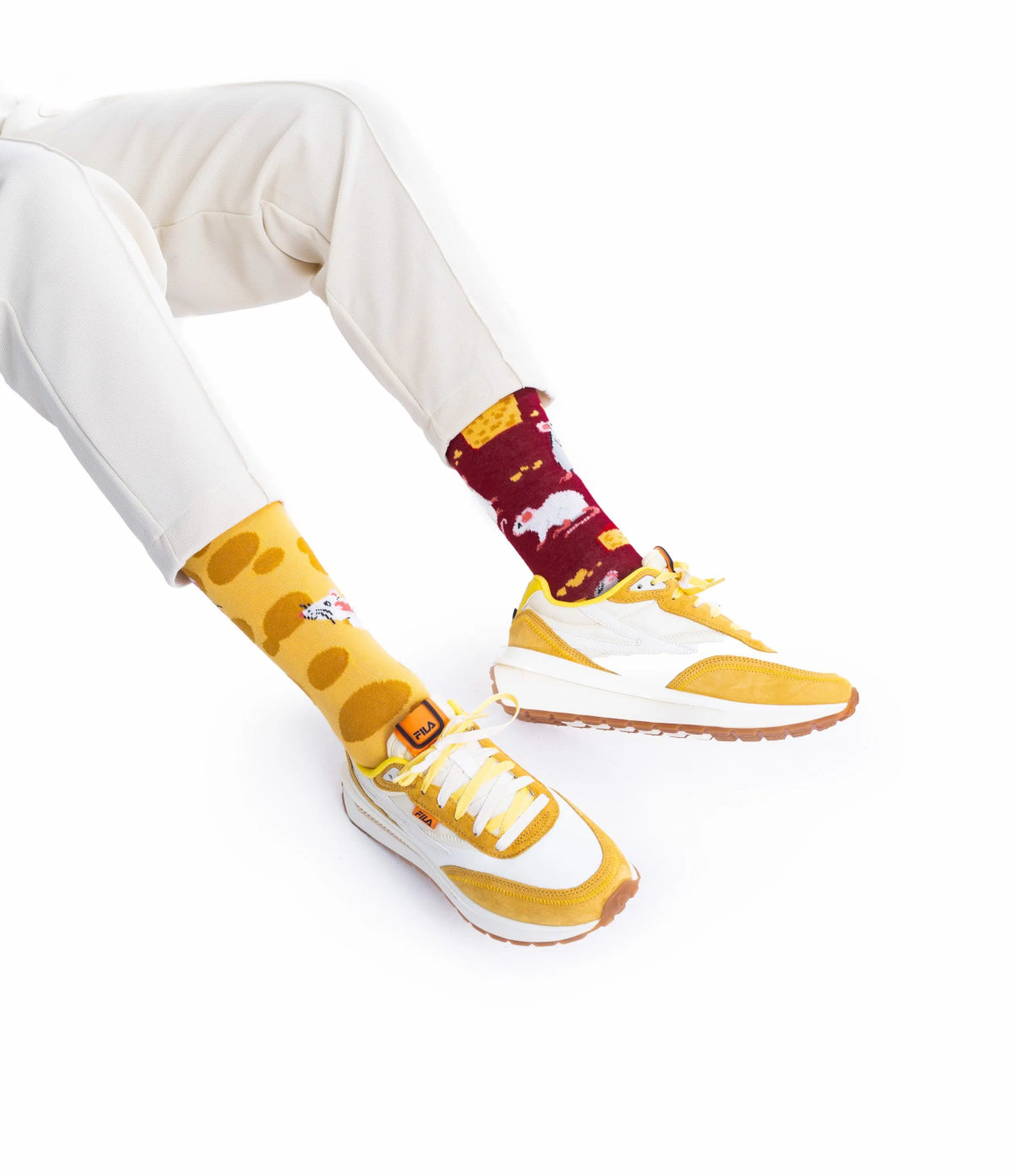 Maus und Kaese Socken MM Maus und Kaese Socken MM