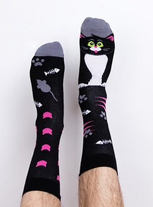 Katze und Maus Socken