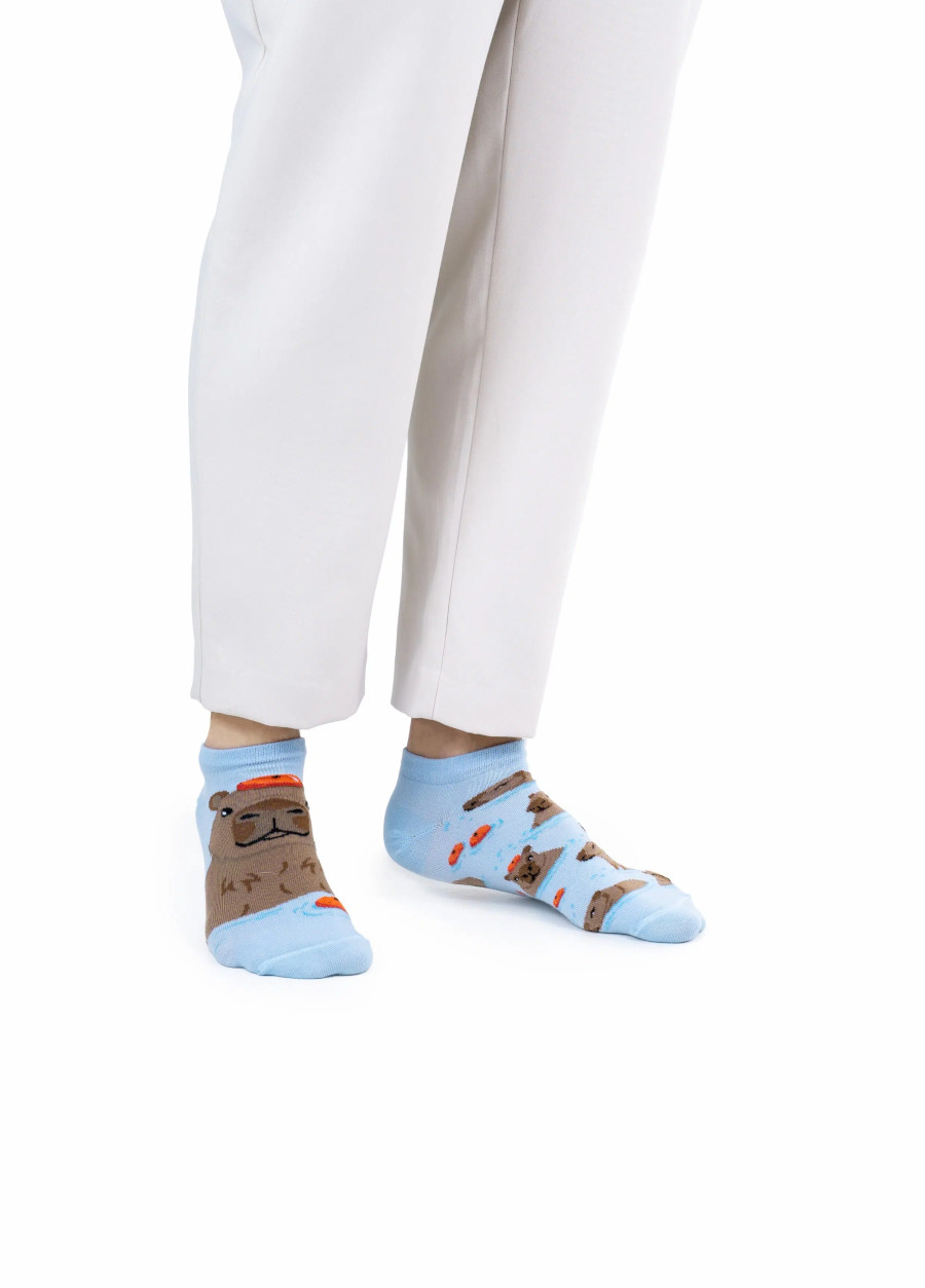 Capybara Sneaker Socken MM