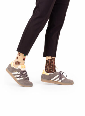 Chocolate Time Socken Many Mornings