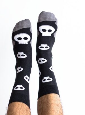 Unheimliche TOTENKOPF Socken