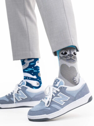 Socken mit Seehunde MM