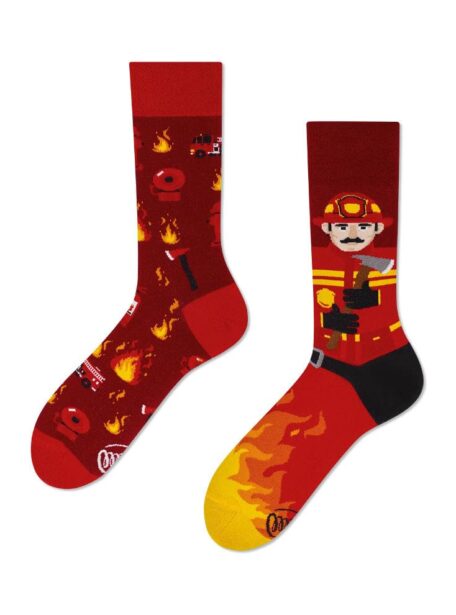 Feuerwehrmann Socken