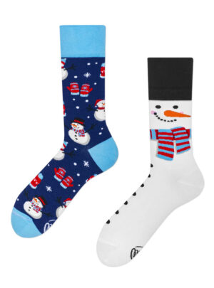 Schneemann Socken MM