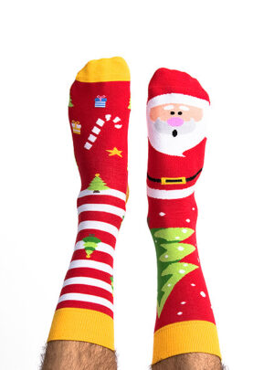 Weihnachtsmann Socken