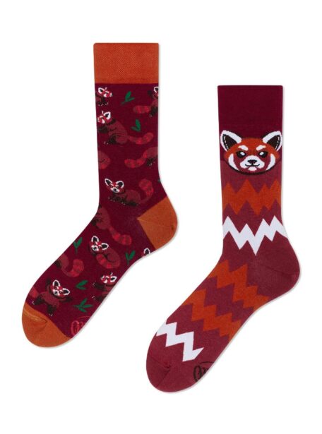 Roter Panda Socken MM